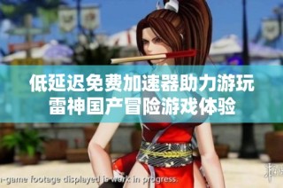 低延迟免费加速器助力游玩雷神国产冒险游戏体验